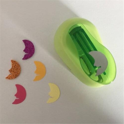 1 inch Moon baby shape punch craft hole puncher for scrapbooking kids scrapbook paper cutter Embossing sharper free ship