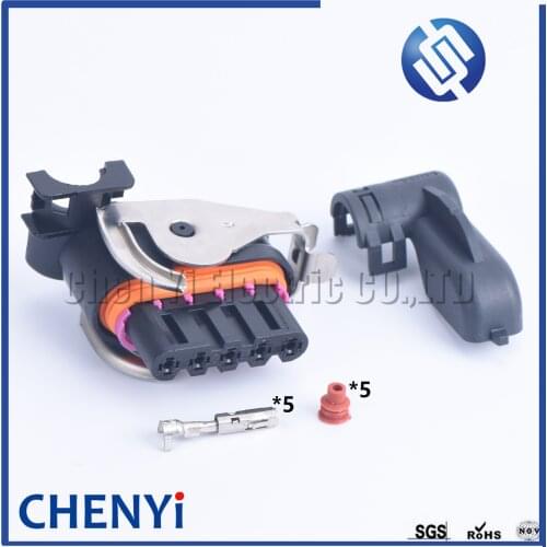 1 set 5 pin Car Engine Harness Connector Volvo Generator Plug Auto Wiper Motor Socket For The Great Wall Geely 18242000000