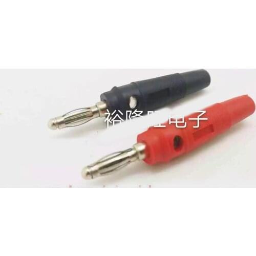 Smonisia 500pcs/lot 4mm Banana Jack Speaker Soft Hat Lantern Free Welding Amplifier Terminal Socket