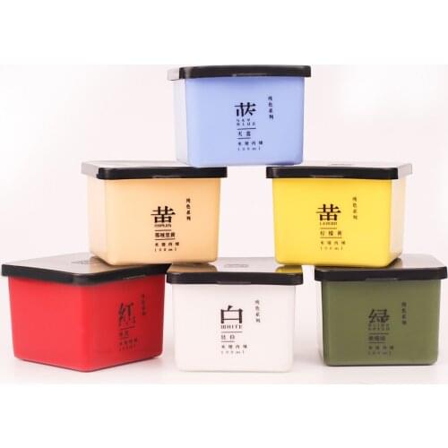 MIYA HIMI Acrylic Refill Paint (100ml/Pc) Jelly Cup with Cover Design Paints,Portable paint for Artist, Hobby,Kids,Adults