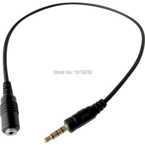 Free Shipping convert 2.5mm plug headset to using 3.5mm smartphone 3.5mm MALE TO 2.5mm FEMALE HEADSET headphones adapter