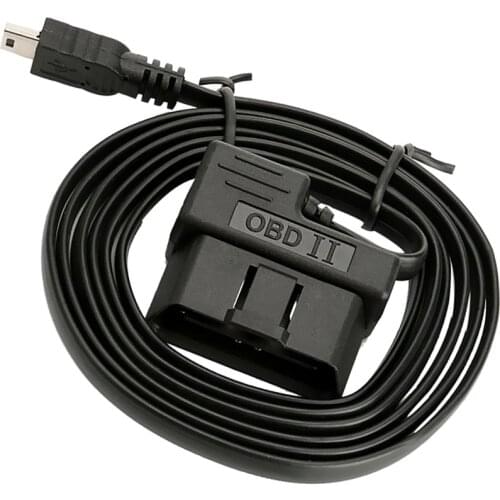 For OBD 2 16-Pin to Mini USB Diagnostic Connection Cable for Head Up Dispaly