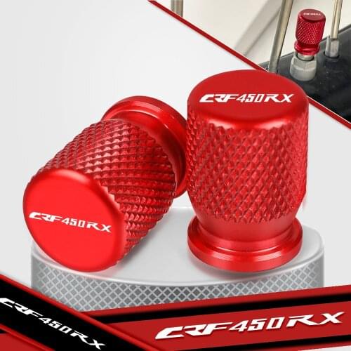 For HONDA CRF450RX Motorcycles Wheel Tire Valve Stem Caps Airtight Covers CRF 450RX CRF450 RX CRF 450 RX 2017-2018 Accessories