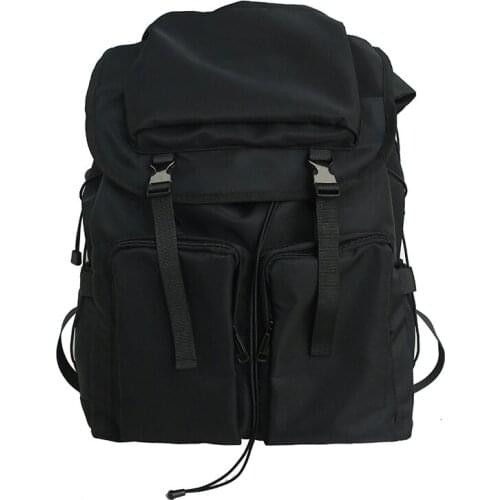 Hong Kong 2021 new womens schoolbag high school and college student ins super pop backpack large capacity Travel Backpack