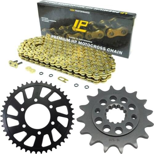 520 Chain Motorcycle Front & Rear Sprocket Kit Set for Kawasaki ZXR400 ZX-4 ZX400 198-2002 ZXR 400