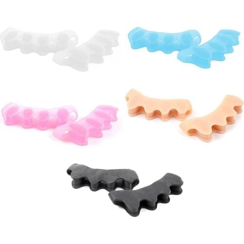 Toe Eversion Corrector Soft Silicone Separate Five Toe Toes, Overlap and Clip, Athlete Toe Dancer Care Essentials O8M5