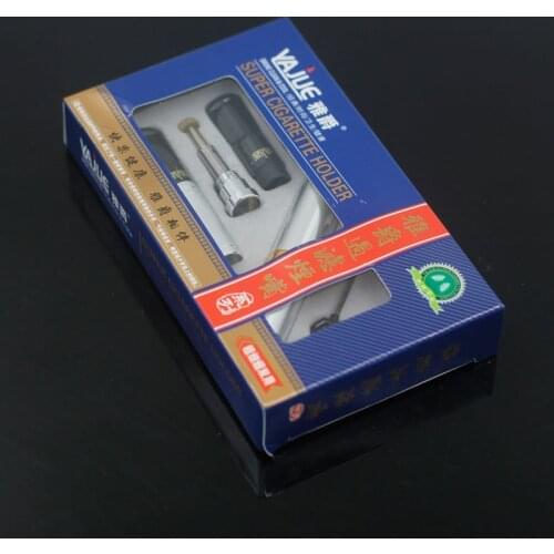 Metal Smoking Pipes Super Cleaning Reusable Tobacco Cigarette Filter Reduce Tar Holder Stone Reusable Clean Reduce Tar Smoke