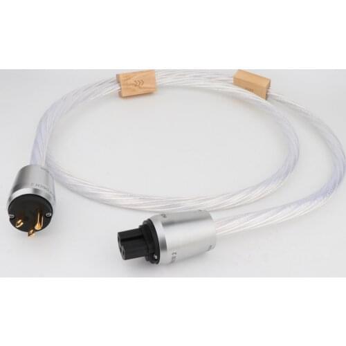 New Nordost ODIN 2 Reference power cable seven silver-plated 14AWG EU Plug socket connector AC power cord without Box
