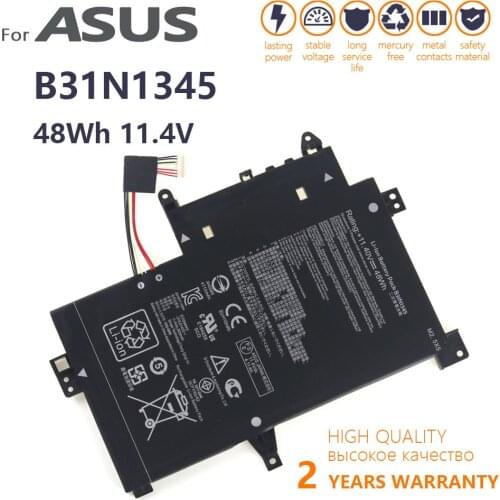 Genuine B31N1345 original laptop Battery for ASUS Transformer Book Flip TP500L TP500LA TP500LN 11.4V 48WH