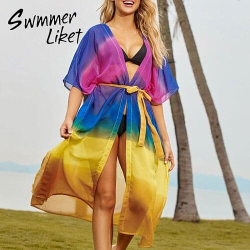 Женские пляжные юбки Swmmer Liket China At AliExpress