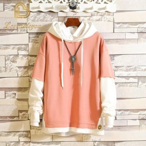 5XL Hoodies Sweatshirts Men Fake 2PAC Hooded Japanese Style Sweatshirt Mens Hip Hop Causal Hoodie