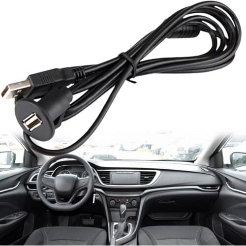 Extension Cable Compatible Multi-Purpose Plastic Fast Data Transfer Adapter Cord for Dashboard