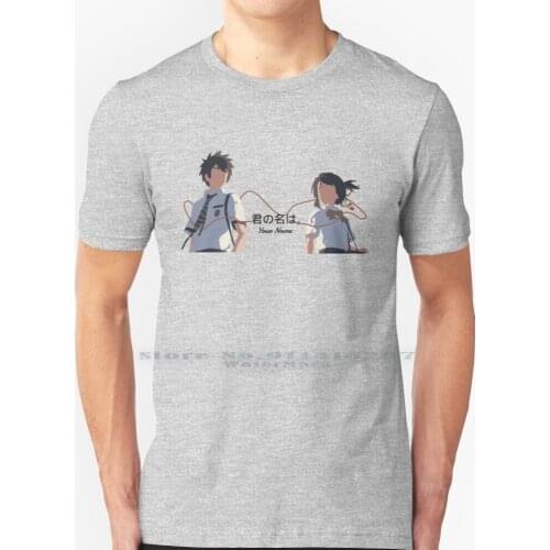 Your Name | Kimi No Na Wa | Anime Movie | Mitsuha & Taki | Makoto Shinkai Movie T Shirt 100% Pure Cotton Makoto Shinkai Makoto