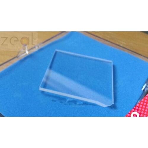 1PCS Quartz Sheet Double-sided Polishing 40*40*1mm 25*25*1mm 10*10*1mm Square Piece