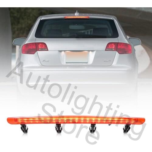 1Pc LED 3rd Brake Light High Mount Rear Top Light Car Accessories For Audi A3 S3 Sportback 2004-2013 Third Tail Stop Lamp