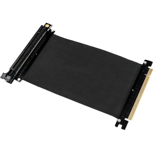 30CM PCI-Express PCI-E3.0 16X Adapter Riser Card Flexible High Speed Extender Extension Cable PC Graphics Cards Connector Cable