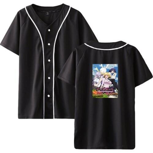 Kawaii Anime Peach Boy Riverside Baseball T-Shirt Harajuku Short Sleeve Tee For Men And Women Streetwear Clothes Sweatshirts