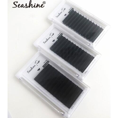Seashine Russia Lashes Individual Lashes Wholesale Price 100% Hand Made Factory High Quality Beauty Makeup Free Shipping Can OEM