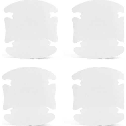 LEEPEE Car Handle Scratches Protector Car Sticker 4 Pcs/Set Invisible Door Handle Protection Film Car Protector Films