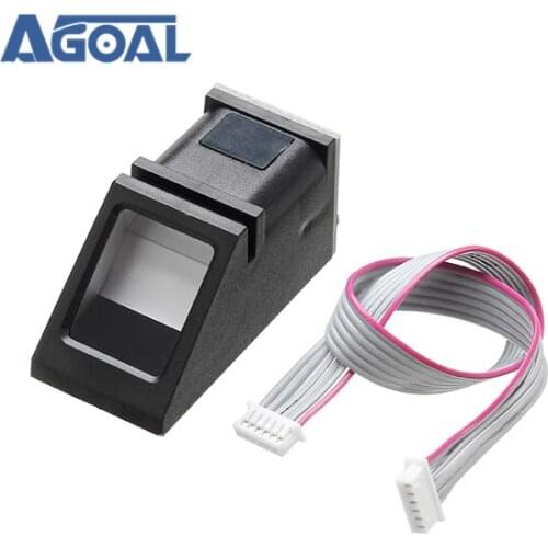 DC 3.6~6.0V Optical Fingerprint Identification Lock Module With Connection Cable 1000 Storage Capacity For DIY pcDuino