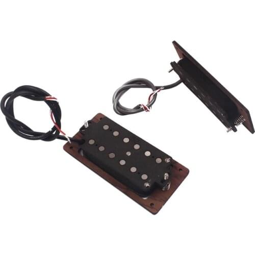 Guitar Part Guitarheads Pickups Lumberbucker Humbucker Wood Set 2 GMC52