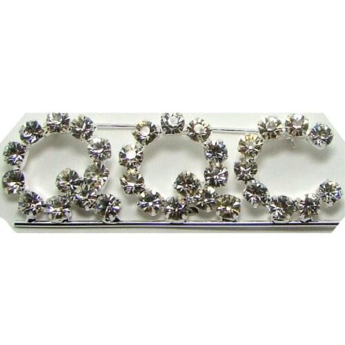 New custom design made gift rhinestone QQC fashion words initials pin brooch ornament fashion jewelry accessories