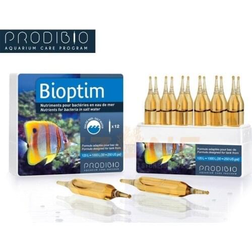 Prodibio Bioptim Nutrients for Bacteria in Saltwater Marine Aquarium Fish Tank