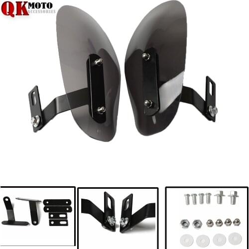 R QIANKONG Windshield Hand Guards Protector Cold Wind Deflector Shield For Suzuki GSXR 600 750 1000 GSX-R600 GSX-R750 HAYABUSA