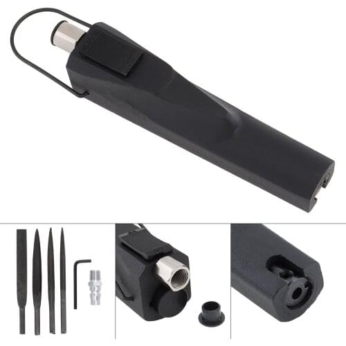 5mm 3700rpm Handheld Pneumatic File Reciprocating Saw Cutting Tool 1/4" Inlet Connector Files for Grinding Rust Removal Cutting