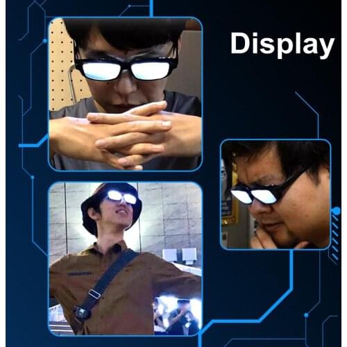 Led glasses Cosplay Kostuums Conan Japan Korea Populaire Diy Youtube Twitch Peepla Insgram Facebook Online Tonen Rekwisieten