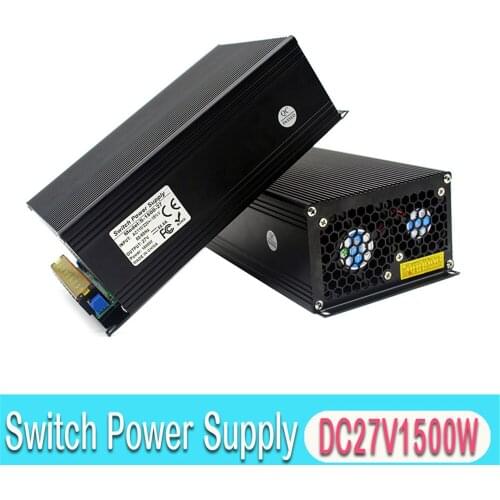 Universal Switch Power Supply DC 27V 1500W Transformer 110V 220V AC DC27V SMPS for CCTV Stepper Motor Machinery Communication