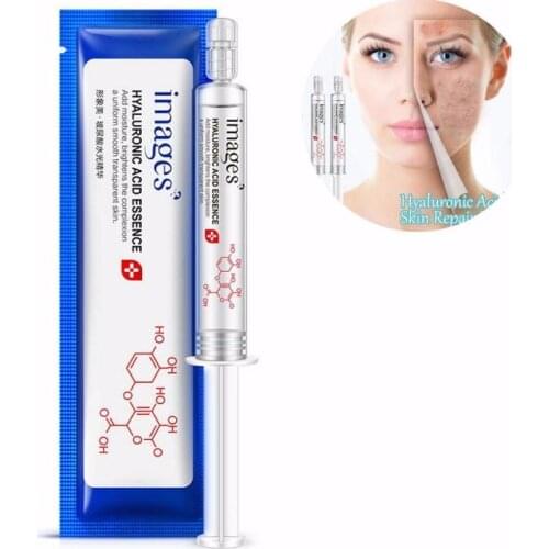 10ml Water Light Needle Hyaluronic Acid Liquid Essence Collagen Moisturizing Face Cream Anti Wrinkle Anti Aging Face Serum