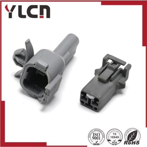 High Quality 2pin waterproof auto electric waterproof sensor kum male and female connectors