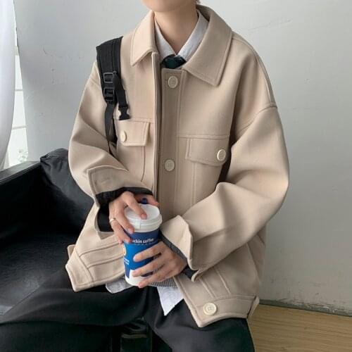 ZCSMLL Mens Wool Coats