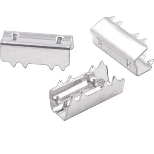 10pcs 3D Printer Synchronous Belt Clip Stainless Iron Sawtooth For Width 6mm