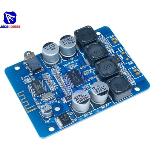 Diymore TPA3118 2x30W Audio Amplifier Module Stereo Bluetooth Receiver Amplifier Board for RC Toys Model DC 8-26V