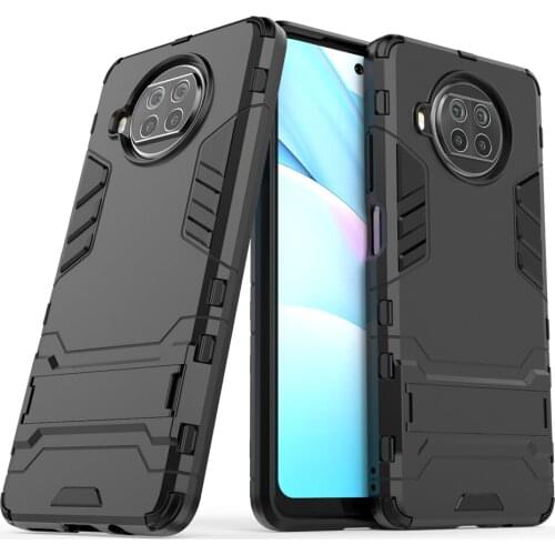 Kickstand Phone Case For Xiaomi Mi 10T Lite Case Shockproof Armor TPU + PC Tough Cover For Xiomi Mi 10TLite mi10tlite Mi 10T Pro