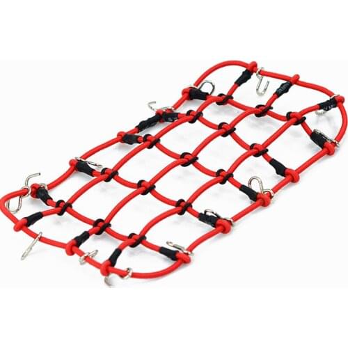 1/10 Scale RC Rock Crawler Climbing Elastic Bungee Luggage Rack Net ForTraxxas TRX-4 D90 SCX10 90046 KM2 RC Car Accessories