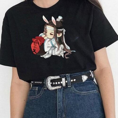 Hot sale Mo Dao Zu Shi Graphic Print T-shirt Women Harajuku y2k Aesthetic Tshirt Summer tops Cute Cartoon Female T Shirt