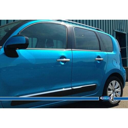 Citroen C3 C4 Chrome Door Handle 2009 2010 2011 2012 2013 2014 2015 2016 2017 Stainless Steel 4 Doors Auto Car Accessory Sport