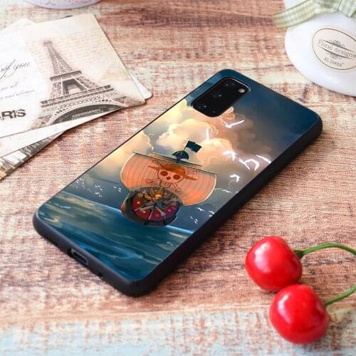 For Samsung Galaxy Poster Thousand sunny One Piec Soft TPU border Samsung Galaxy Case