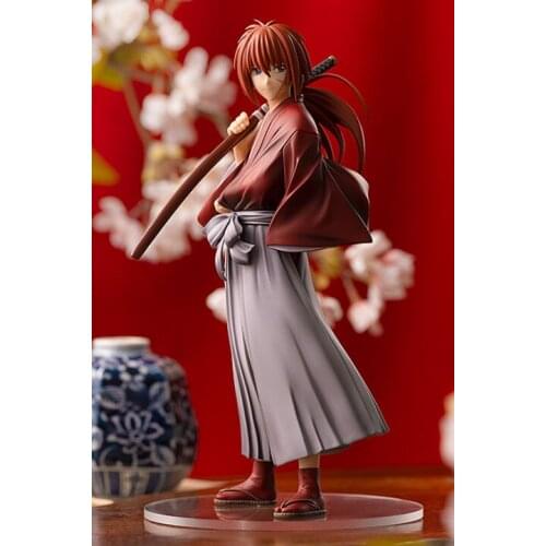 Original GSC Pop Up Parade Rurouni Kenshin HIMURA KENSHIN pvc figure statue Model Figurals Brinquedos toy
