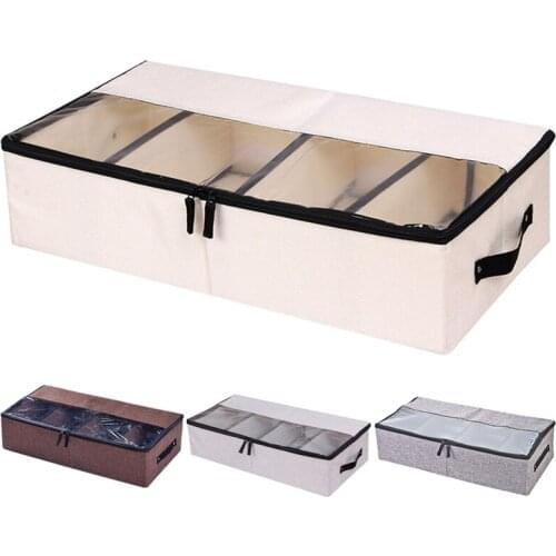 Foldable Storage Box for Shoes Wardrobe Closet Organizer Sock Bra Underwear Storage Bag