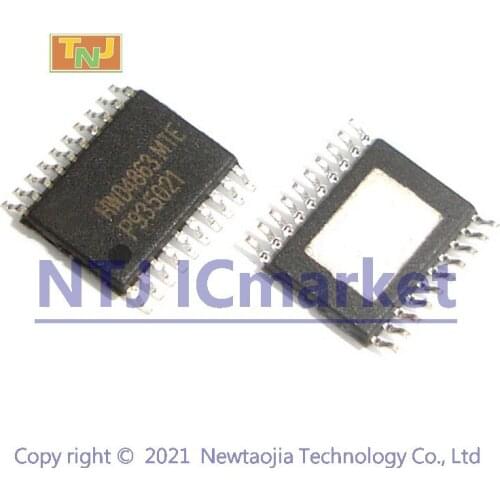 10 PCS HWD4863MTE TSSOP-20 HWD4863 LM4863MTE LM4863 Dual 2.2W Audio Amplifier