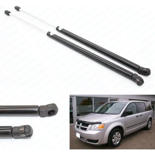 2pcs Rear Liftgate Hatch Rear Trunk Liftgate Tailgate Boot Gas Charged For Dodge Grand Caravan W/Power 2008-2012 26.3 inch