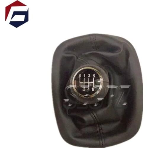 6 Speed Car Gear Shift Knob Lever Shifter Stick Gaiter Boot Cover for VW Passat B5 B5.5 B6 1996-2005