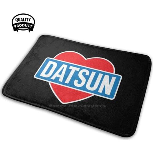 Datsun Love Soft Interesting Room Goods Rug Carpet Datsun Car Wagon Motor Emblem 1200 Sunny 510 610 240Z Skyline 0 210 720