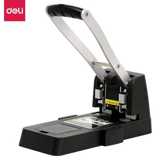 Deli 0150 Thick Layer Labor-saving Heavy Duty Punch Machine Strong Penetrating Power Paper Punch 0150
