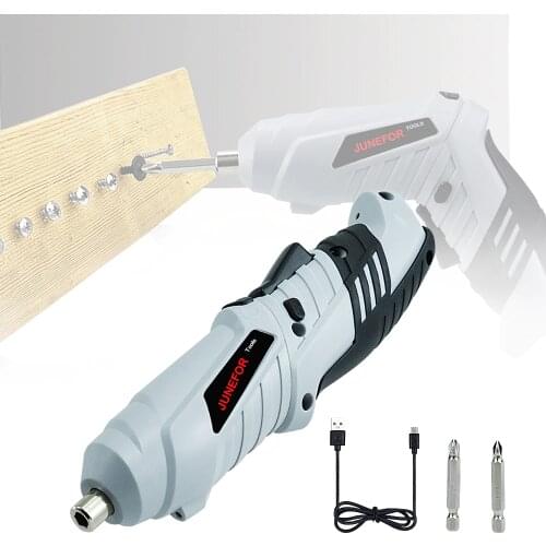 Electric Screwdriver Mini Screwdriver Set Electric Power Tool 3.6V Lithium Rechargeable Drill Electric Screwdriver Cordless