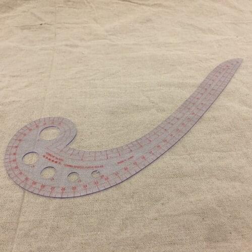 Sewing Tools Soft Plastic Comma Shaped Curve Ruler Styling Design Ruler French Curve 3231
